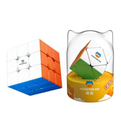 Monster Go Magnetic Speed Cube 3x3 + Skewb
