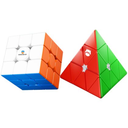 Monster Go Magnetic Speed Cube 3x3 + Pyraminx