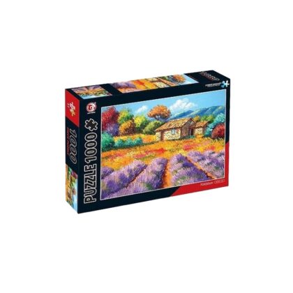 3 Boxes of 1000 pcs Jigsaw Puzzle Barn