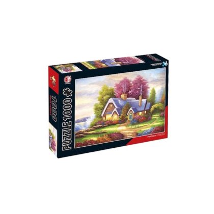 3 Boxes of 1000 pcs Jigsaw Puzzle Cozy House