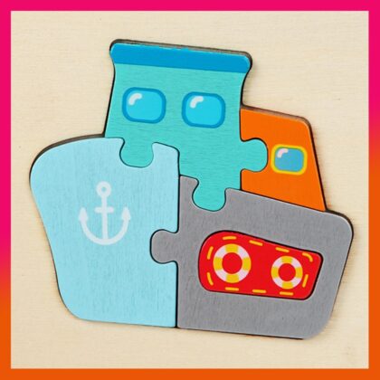 3 Sets Education Jigsaw Puzzle For Kids Ship