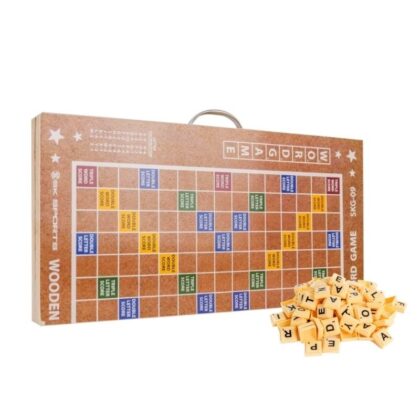 Wooden Scrabble