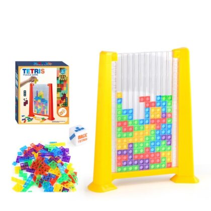 5 SetsTetris Building Blocks (Yellow)