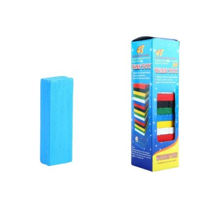 5 Sets of 54 Pcs Stacking Tower (Color)