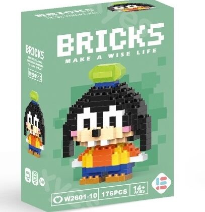 Cartoon Animal Building Block Goofy