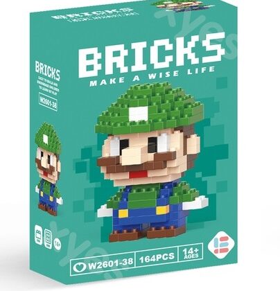 Cartoon Animal Building Block Luigi