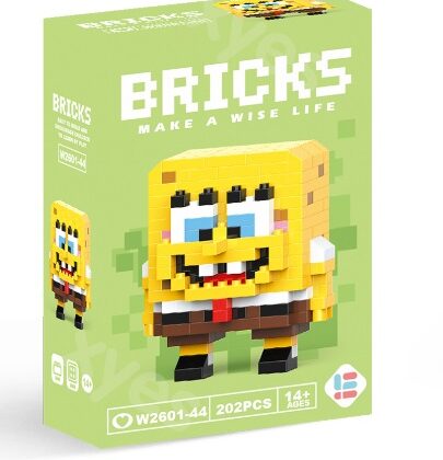 Cartoon Animal Building Block Spongebob