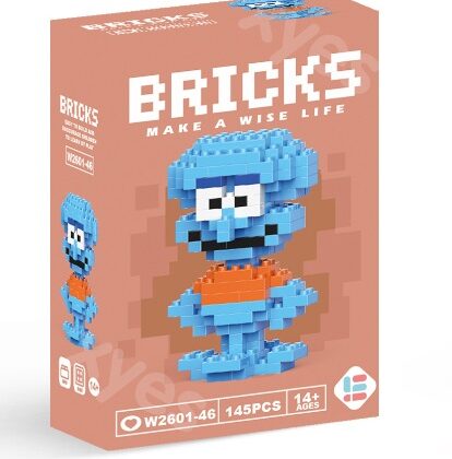 Cartoon Animal Building Block Squidward