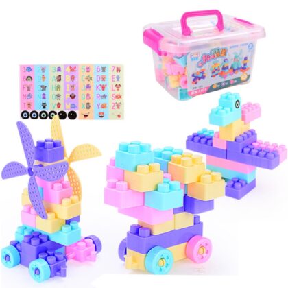5 Sets of 100Pcs Baby Building Blocks
