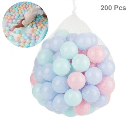 200 Pcs Colorful Soft Balls
