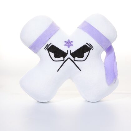 10 Pcs Alphabet Plush Doll X