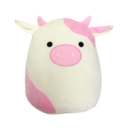 10 Pcs Squishmallows Stuffed Toys Pink Cow