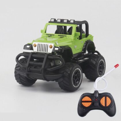 Mini RC Car Electric Wireless Remote Control (Green)