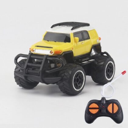 Mini RC Car Electric Wireless Remote Control (Yelllow)