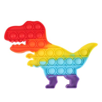 10 Pcs Pop It Dinosaur