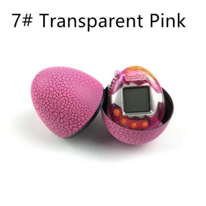 5 Pcs Tamagotchi (Transparent Pink)
