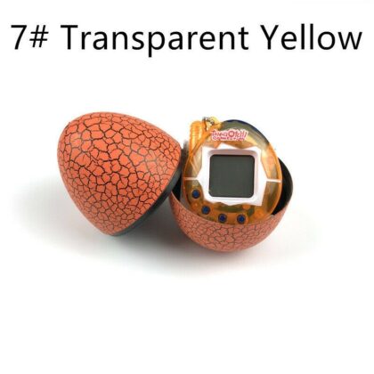 5 Pcs Tamagotchi (Transparent Yellow)