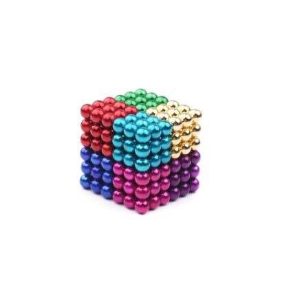 5 Sets Magnetic Ball Decompression 8in1 color