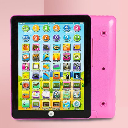 5 Pcs Educational Learning Machine Tablet Style (Pink)