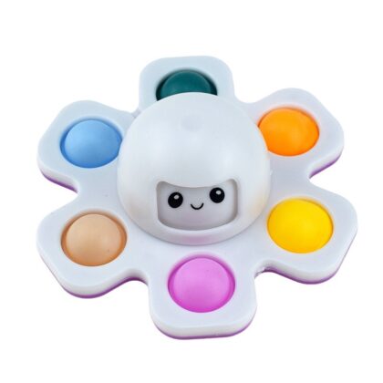 10 Pcs Octopus Fidget Toy (White)