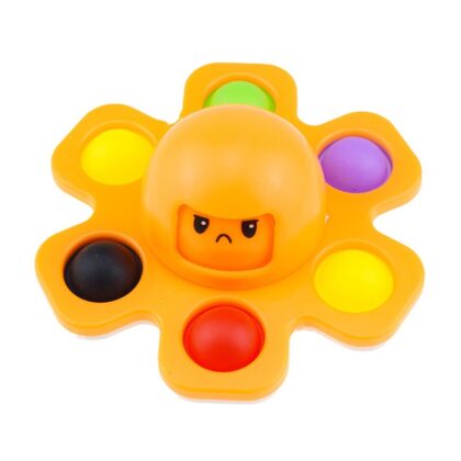 10 Pcs Octopus Fidget Toy (Orange)