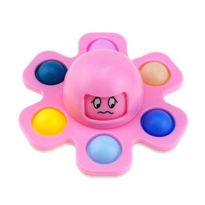 10 Pcs Octopus Fidget Toy (Pink)
