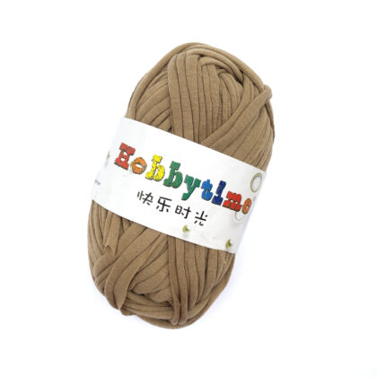 5 Rolls T-shirt Fabric Yarn (Cedar Brown)