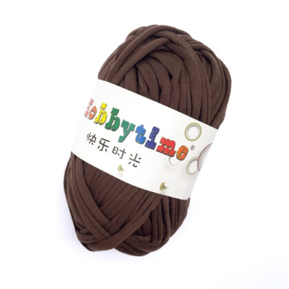 5 Rolls T-shirt Fabric Yarn (Espresso)