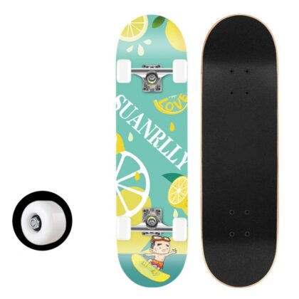9-Ply Skateboard A-grade (Lemon)